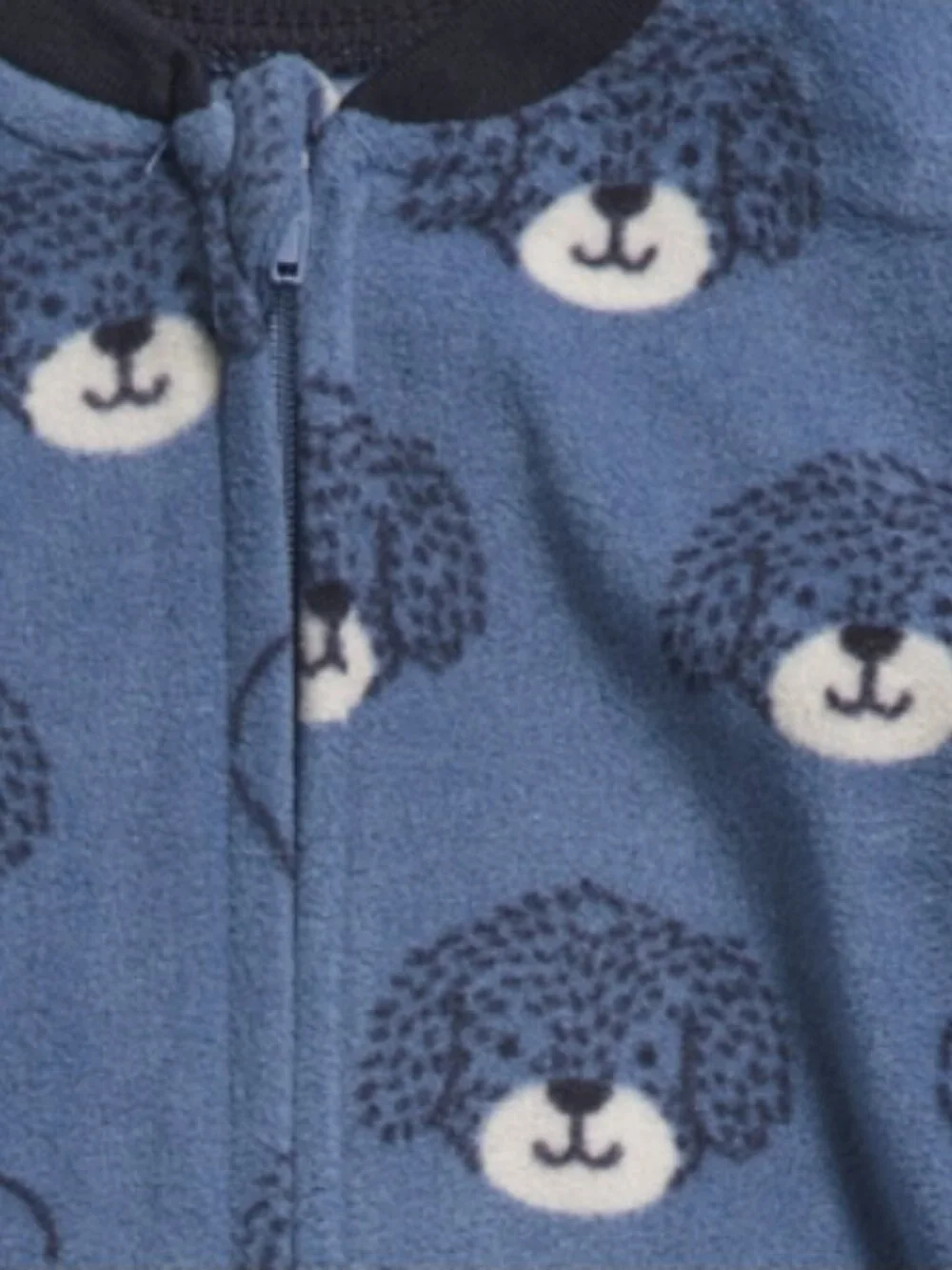 NWT LITTLE ME Infant Boys Puppy Print Blanket Footed Coveralls